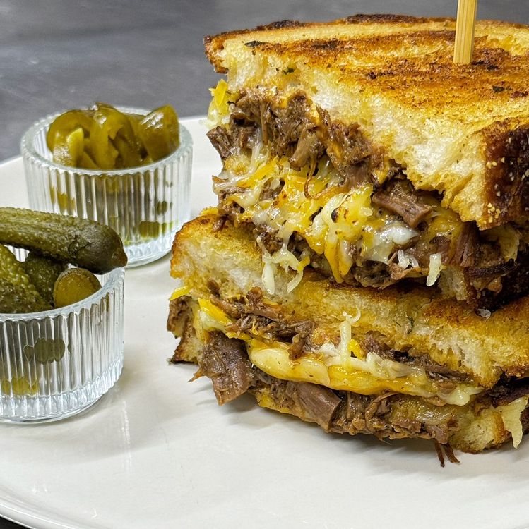Brisket Grilled Cheese